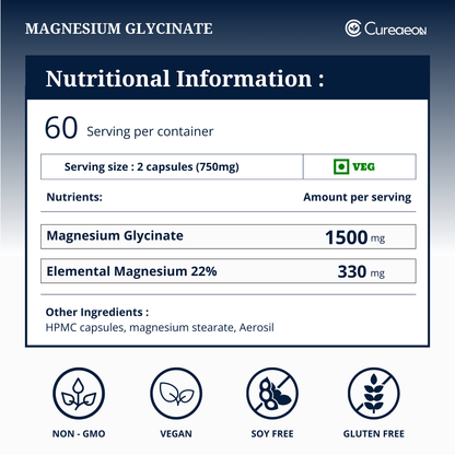 Magnesium Glycinate - Cureaeon